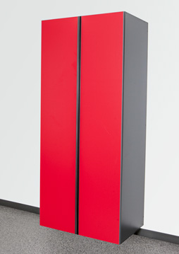 Race Day Red/Slate Cabinet Race Day Red/Slate Cabinet